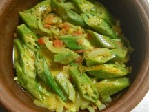 オクラカリーの手順画像3枚目