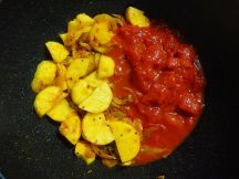 アルーベイガン（焼き茄子とポテトのカレー）の手順画像3枚目