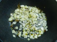 ムングダルとズッキーニのサブジ（スパイス炒め）の手順画像5枚目