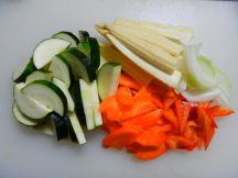 パットパック ルアムミット（タイ風野菜炒め）の手順画像0枚目