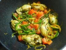 ゴア風 牡蠣のチリ炒めの手順画像5枚目