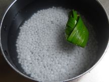 ニョニャ・セイゴ・プディング（シンガポール風タピオカスイーツ）の手順画像0枚目