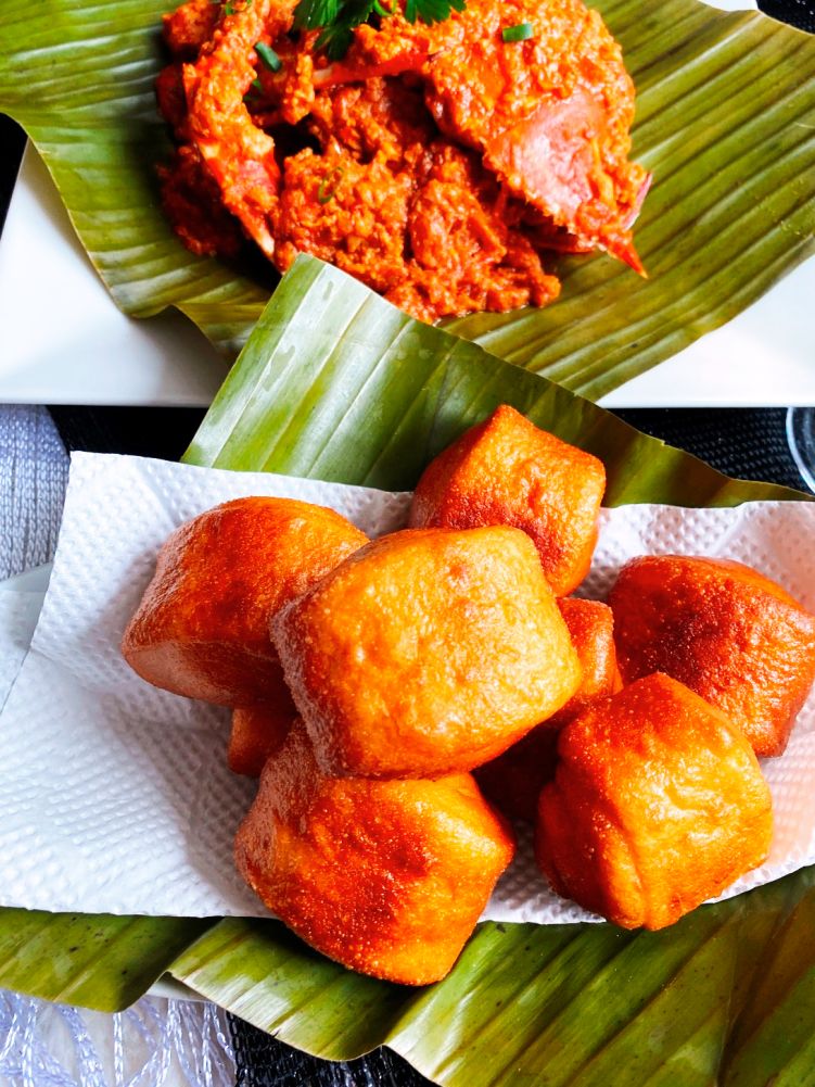 揚げマントウの写真