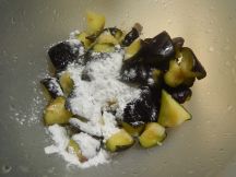 香辣茄子 （台湾風茄子のピリ辛揚げ煮）の手順画像4枚目