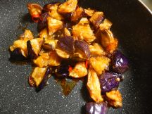 香辣茄子 （台湾風茄子のピリ辛揚げ煮）の手順画像7枚目