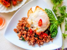 ガパオ・ムー（豚肉のガパオ炒め）の手順画像6枚目