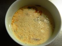 鹹豆漿（台湾風豆乳スープ）の手順画像3枚目