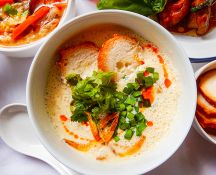 鹹豆漿（台湾風豆乳スープ）の手順画像4枚目