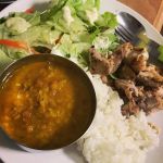 ひら豆のダールカレー(Masoor Dal Red)